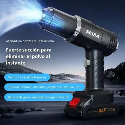 ASPIRADORA INALAMBRICA CON ACCESORIOS