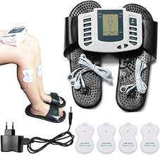 MAQUINA DE ELECTROTERAPIA CON PARCHES Y SANDALIAS